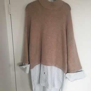 H&M Knit Button Down Sweater Dress